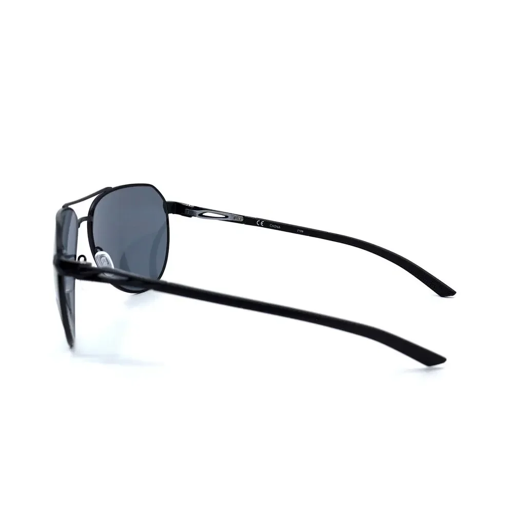 NIKE CLUB NINE DQ0799 BLACK DARK GREY AVIATOR SUNGLASSES - Picture 4 of 7